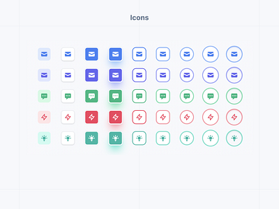 Icons created with tailwindcss✨