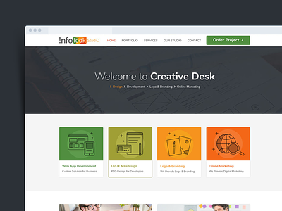 Web Design for Creative Agency