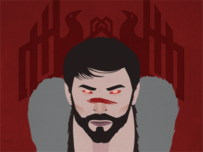 Hawke Portrait Done dragon age 2 games hawke illustration illustrator portrait vector