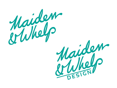 Maiden & Whelp Logo Update