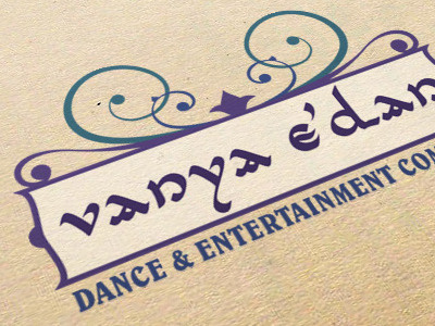 Vanya E'dan Full Color Logo design logo