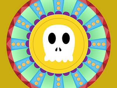 Skull art colorful illustrator skull vector