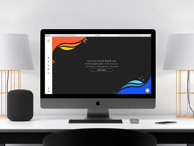 ARK Design — New Website Mockup