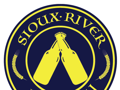 Sioux River Brewery branding design illustration logo