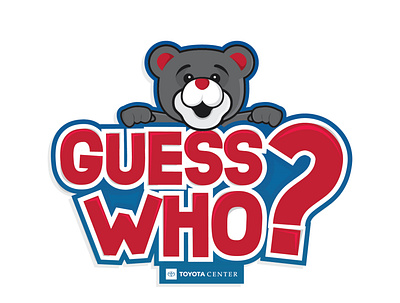 Guess Who Clutch the Bear branding clutch the bear design guess who houston rockets icon illustration logo vector