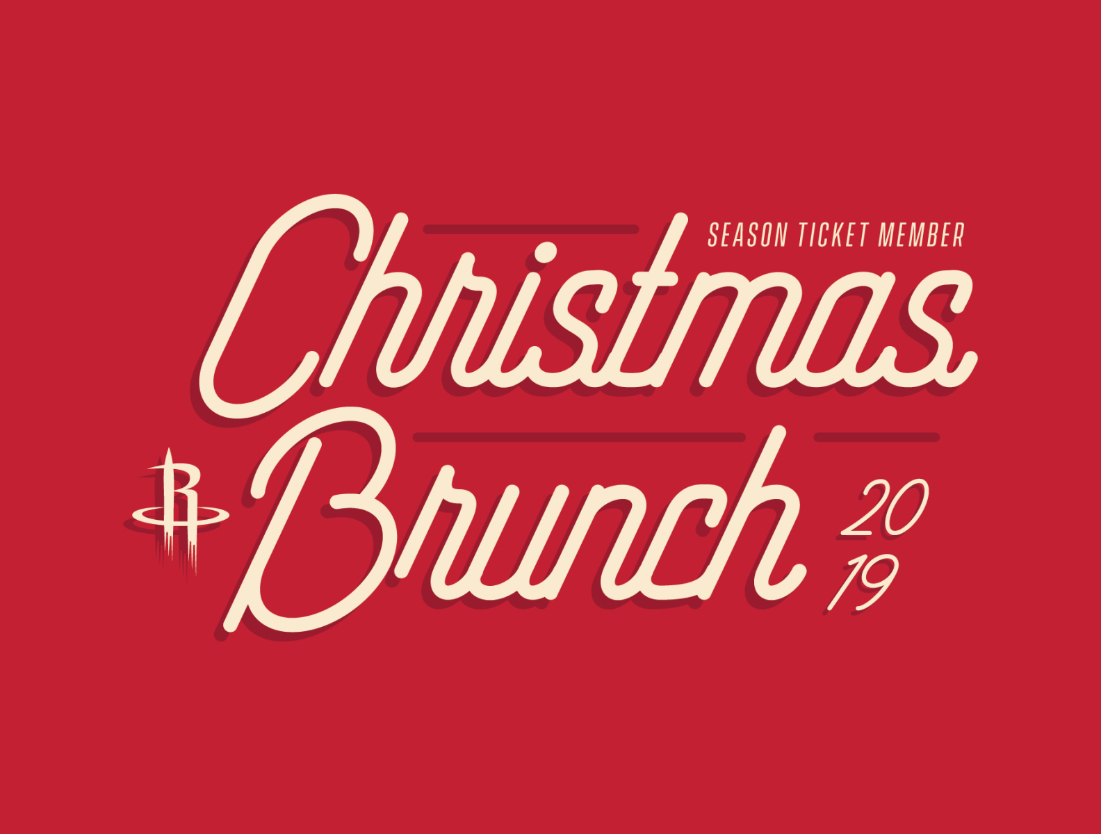 Houston Rockets Christmas Brunch by Sandra Lara on Dribbble