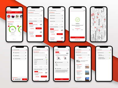 Vodafone UI Concept app branding button designs buttons colors concept design designathon flat typography ui ux vector vodafone web