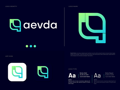 aevada (A) Latter Logo Design Concept a a letter a mark abstract abstract art abstract design agency app icon branding concept creative logo designer gradient letter design letter logo logo designer logo mark logotype marketing modern