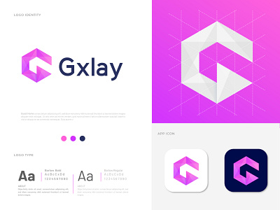 Gxlay (G+Play icon) Latter Logo Design Concept abstract abstract art app icon branding branding design concept creative logo designer g g letter g mark gradient letter design letter logo logo designer logo mark logotype media logo media player modern