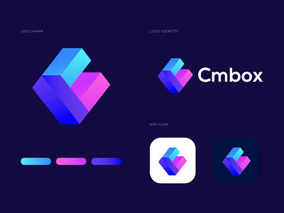 Cambox branding logo design - c letter logo abstract agency brand identity branding branding design c letter c logo colorful logo creative logo design gradient gradient logo illustration letter logo logo designer logo mark logotype modern logo print typogaphy