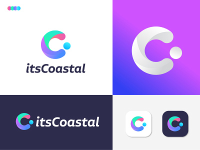 Modern (c+i) Logo Design for itsCoastal abstract agency agency logo app design app designer app logo app logo design brand identity branding corporate logos creative logo icon design icon logo identity branding letter logo logo logo designer logo mark logo type modern logo