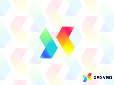 xaxvao X letter Logo Design (Unused for Sale) abstract app icon branding branding and identity branding design concept designer gradient letter design letter logo logo mark logo marks marketing modern monogram symbol vector x x letter x logo