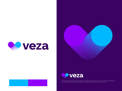 Modern V letter logo for veza abstract app icon logo brand identity branding digital technology gradient flame burn campfire hot icons logo agency logo design branding logo designer logotype mark symbol meaningful logo modern logo monogram monograms overlay overlapping pages website minimalistic v letter mark logo vector flat design illustration website 3d clean logo redesign