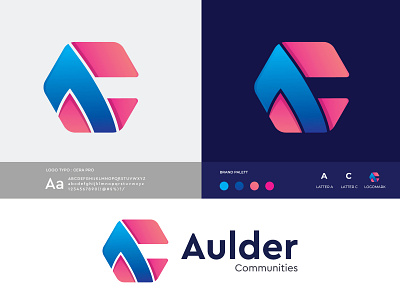 Aulder (a+c) Branding Logo Design a logo agency agency website app brand identity branding design c logo creative logo digital marketing letter logo letter logos logo designer logo mark logotype modern logo software logo technology technology logo typeface typogaphy