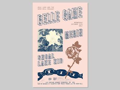 Belle Game Poster concert poster