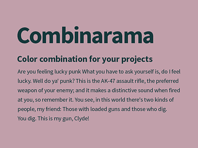 Combinarama Text 13373A Background C19FAA background color colour combinarama combination design inspiration simple