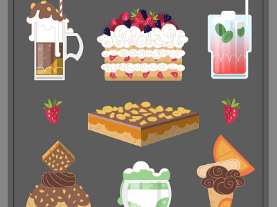 Vector food illustration l'impertinente