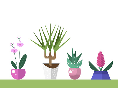 Plants (vector art) adobe illustrator design illustrateur illustration illustrator plants vector vector artwork