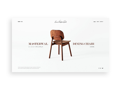 Nordic Aesthetic Web Design clean design furniture interior minimal nordic scandinavian ui ux vietnam web