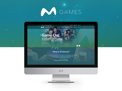 Games Service Logo & Website Design