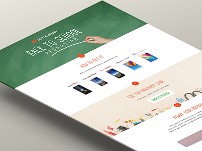 Huawei Back to School Promotion back to school design huawei landing page website