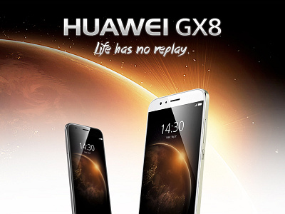 Huawei GX8 Product Landing Page