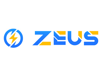 Zeusapp Logo Design app branding design illustrator logo logo design minimal typography web