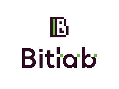 Bitlab Logo Design bit bitlab company logo design logo logodesign retro tech