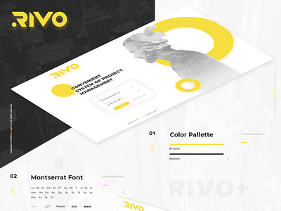 RIVO.CRM - crm system agency branding branding branding design crm design design agency design app flat minimal psd system design typography ui ux