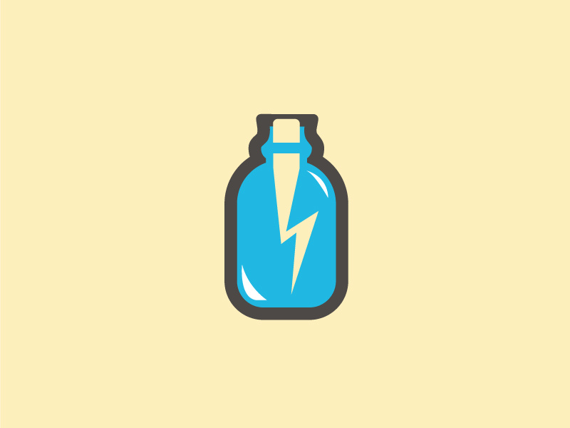 Lightning In A Bottle by John Mujica on Dribbble
