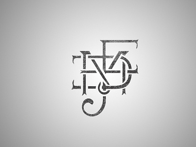 Family Monogram logo meh. monogram