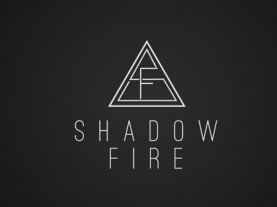 Shadowfire concept logo meh modern monogram