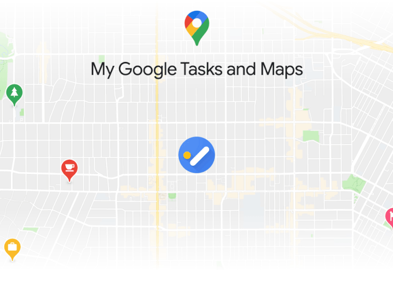 Google Tasks integration with Google Maps animation design interaction ui ux