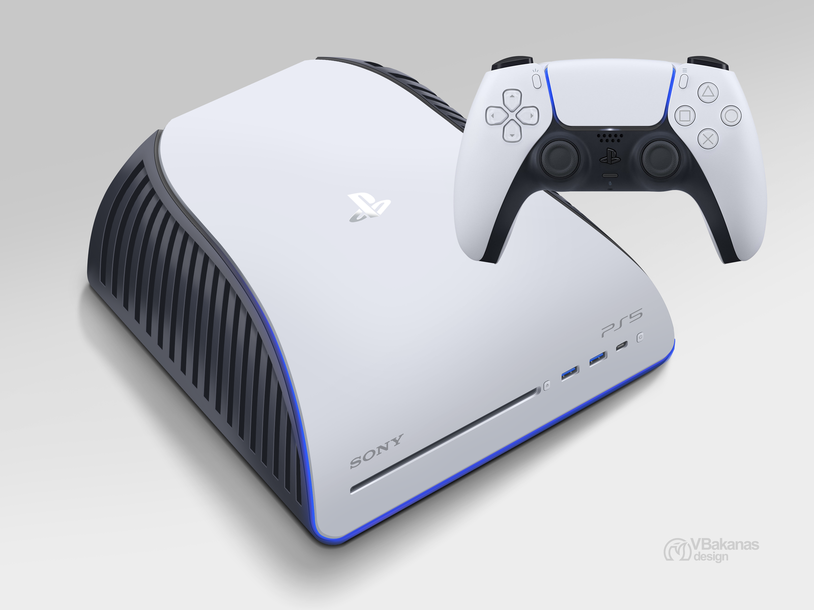 Playstation Concept by Vaidas on Dribbble