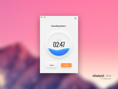 DailyUI–014 014 app concept dailyui macos sketchapp ui