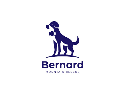 Mountain Rescue business logo concept