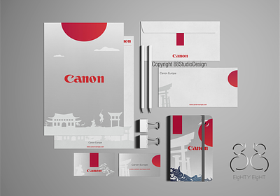 Canon Concept @88studiodesign Copyright app art brand branding canon clean design flat identity illustration illustrator logo minimal typography website
