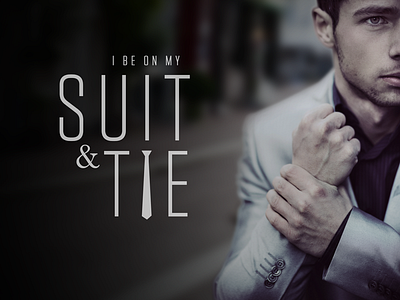 Suit & Tie clean justin timberlake minimalist photoshop simple tribute vignette