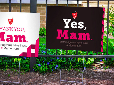 Advertising Campaign for Mammograms advertising campaign digital banner digital marketing hospital mammograms web banner