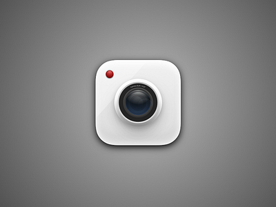 Experimenting with Sketch 3 - Camera Icon camera design flat sketch3 ui ux white