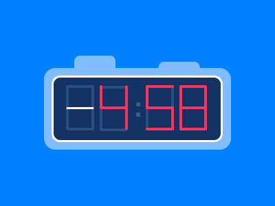 Alarm Clock clock time alarm morning second minutes countdown cool wait number sveglia