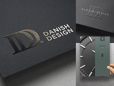 Danish Design Watches - Conceptual Logo and Branding -Design. branding conceptual danish design design graphic design harmony logo logodesign minimalistic nature scandinavian scandinavian design time timeless typography watches