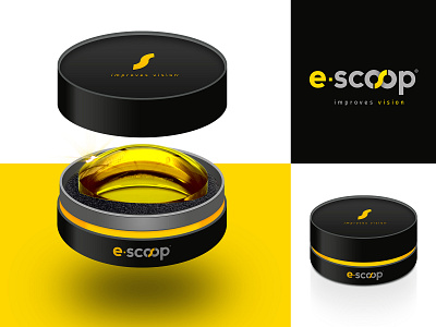 E Scoop - Optician lens package design