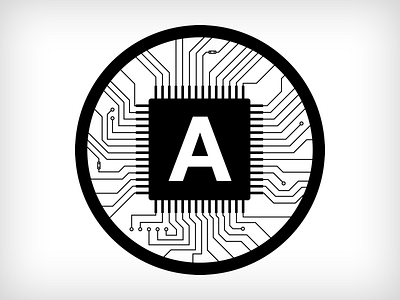 Logo aaron board circuit circuitry corsi ic pcb printed traces