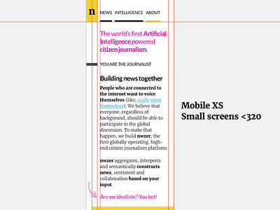 nwzer - About Page Mobile XS