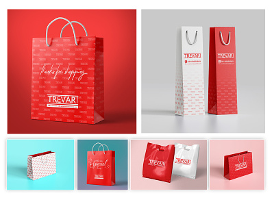 Packaging Bag Design branding clean creative design graphics print design simple