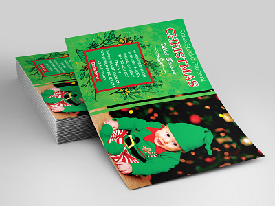 Christmas Mini Session Photography Marketing Flyer Template
