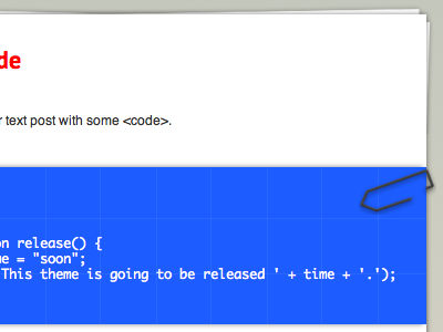 Some code by Kenneth Lindbeck-Dahlstrøm on Dribbble