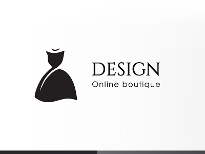 Black Dress Logo design black branding business cat clean creative design dress elegant event flat fresh icon illustration lady logo luxury stylish vector