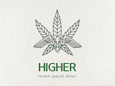 Cannabis Leaf Logo Design